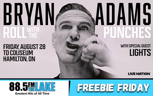 Bryan Adams Freebie Friday!